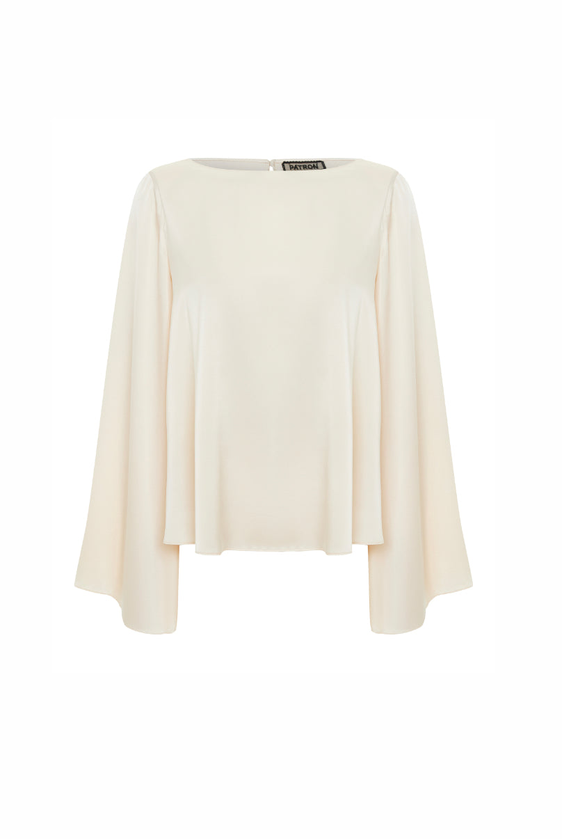Aurelie elegant silky blouse