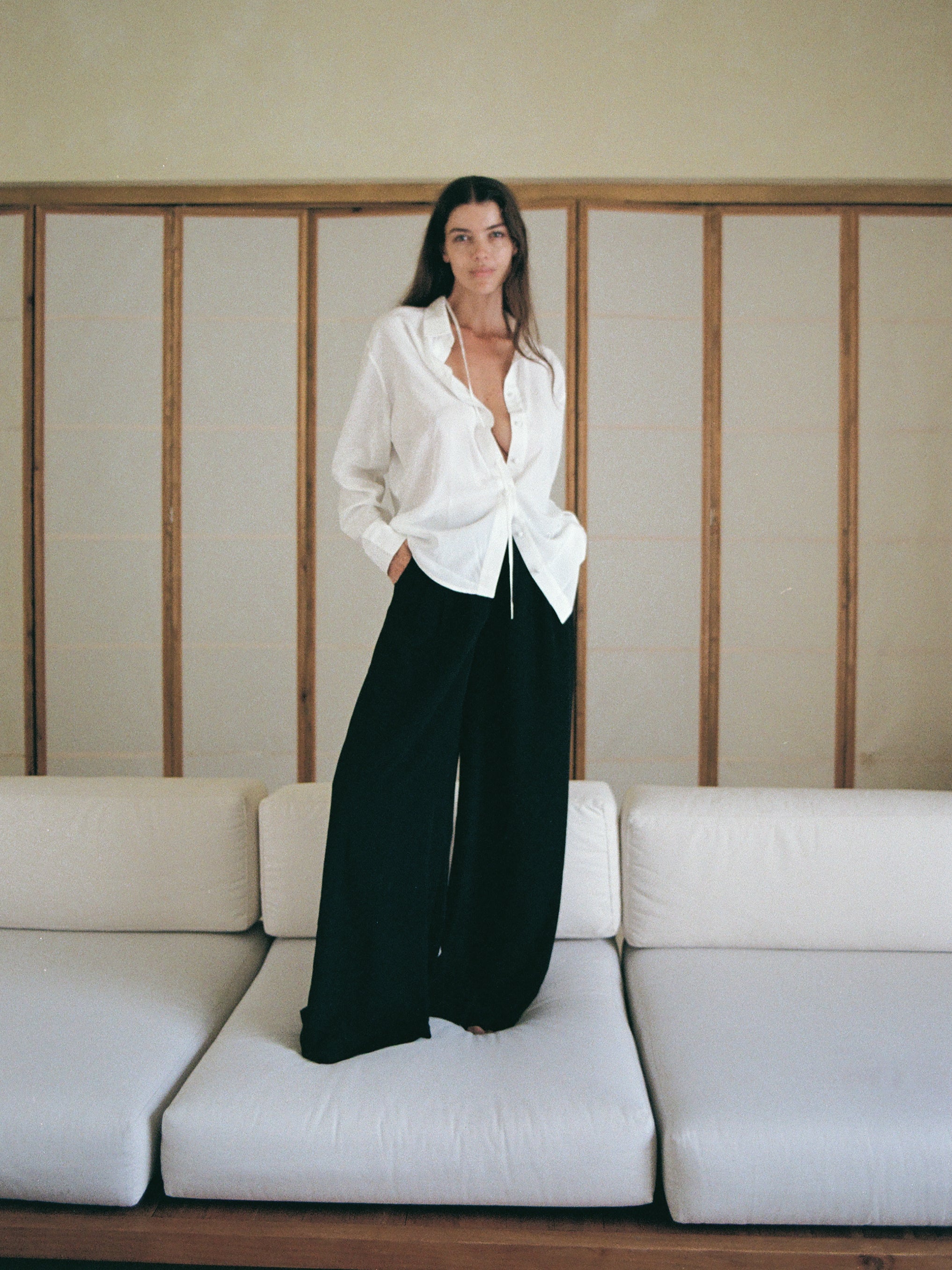 FABIANA - lightweight viscose shirt