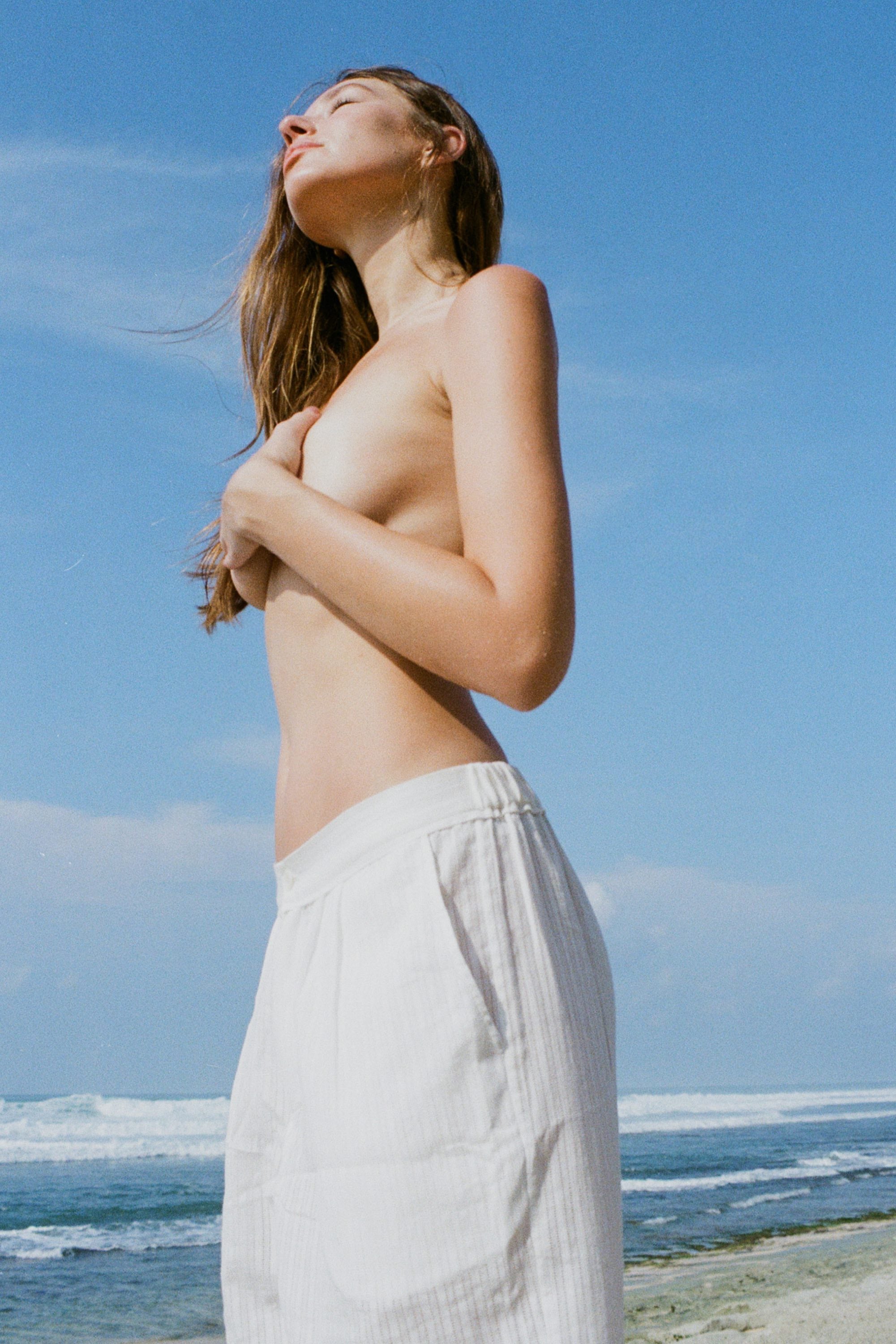 LINEN - relaxed linen wide trousers