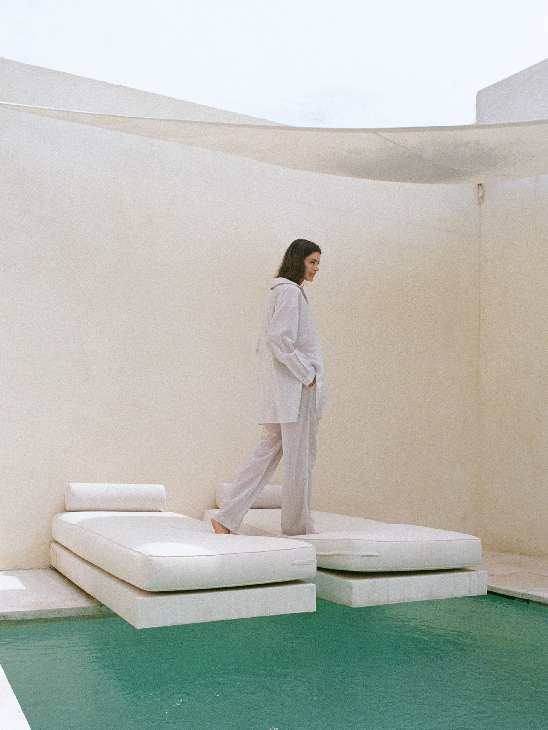 FABIAN — relaxed cotton-blend oversized shirt