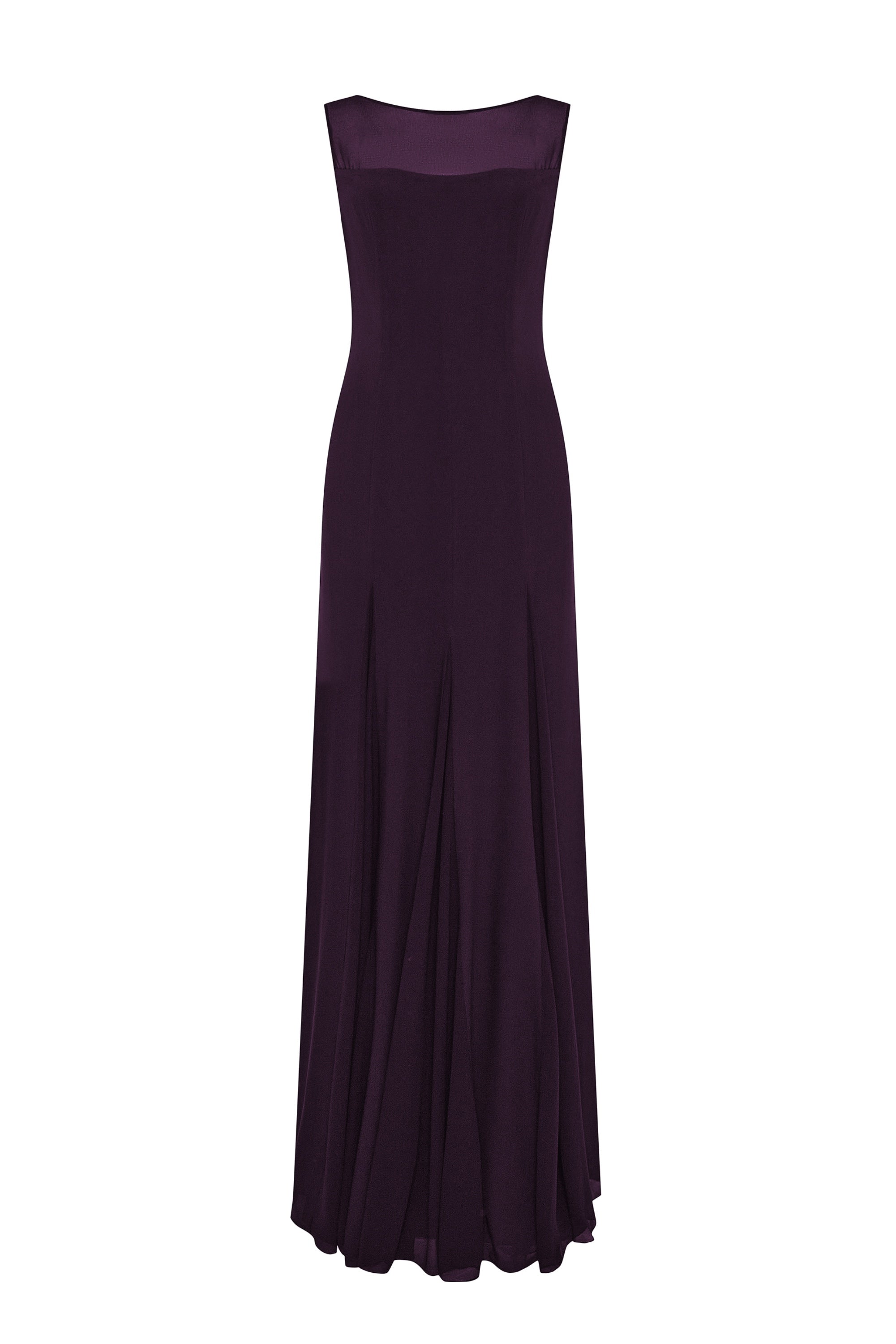 Elegant  Open-Back Silk Dress for Tall Women Who Dress Up, Not Down