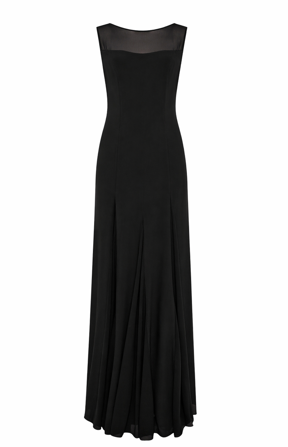BARINA - open-back evening maxi dress