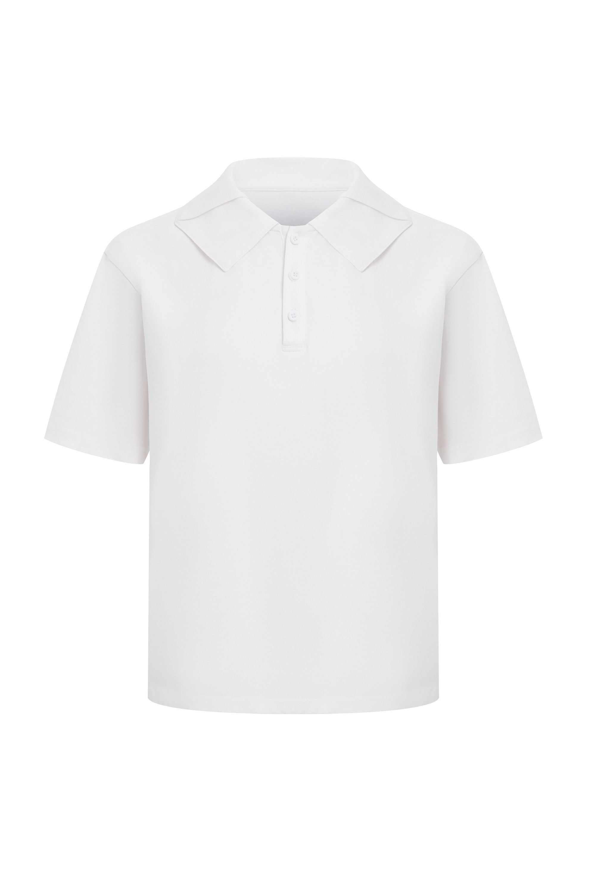 Elegant cotton polo LILA