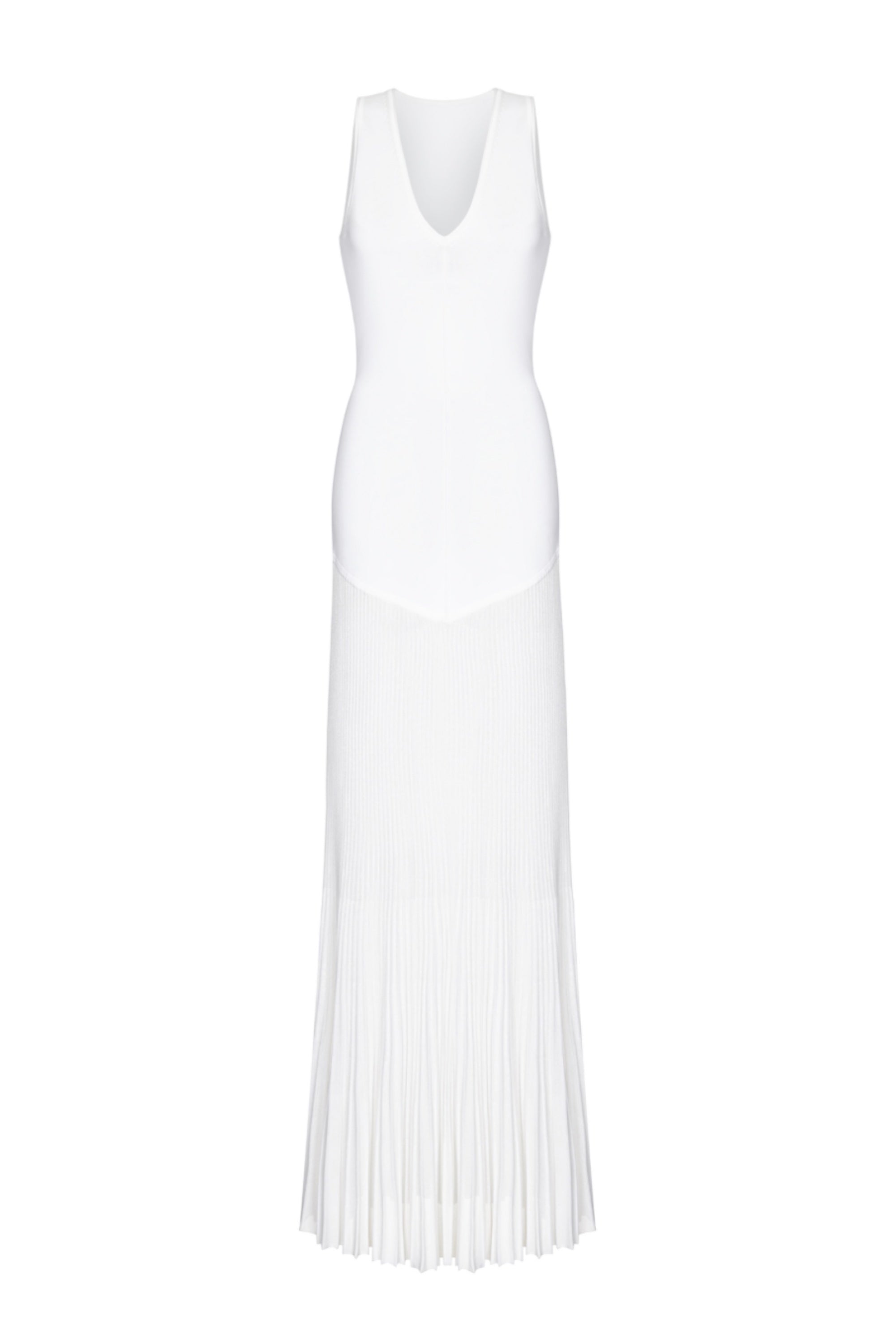 DESIRE -  the sculptural knit dress with transparent skirt
