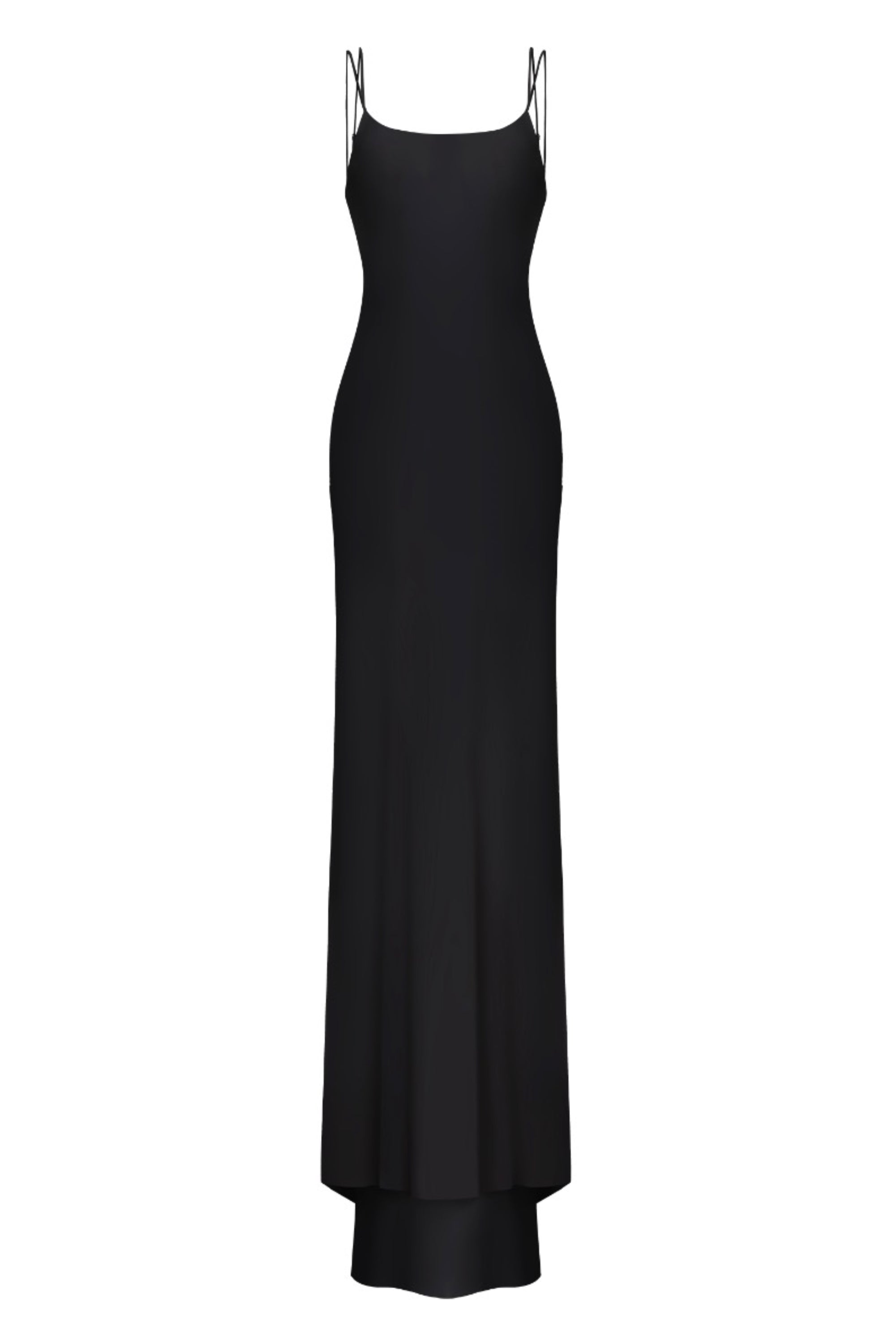 Mirobi dress with an open back