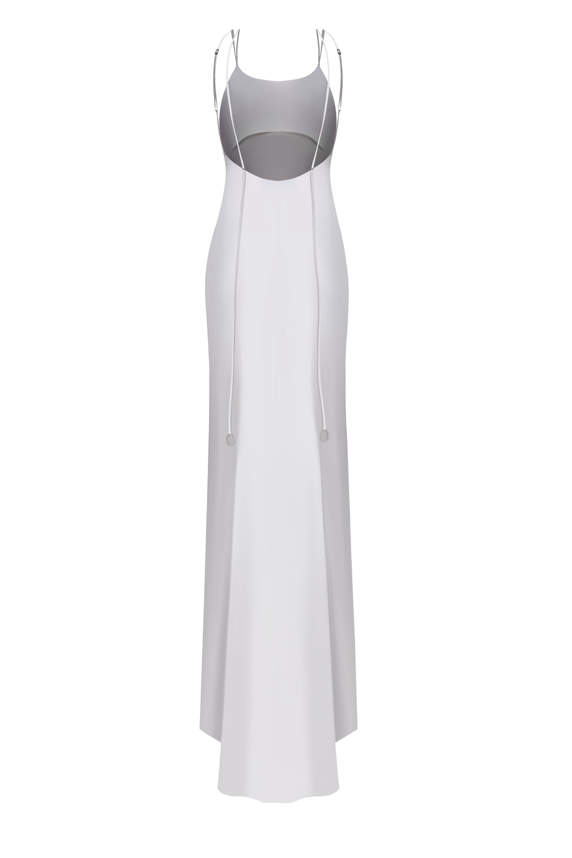 Mirobi dress with an open back