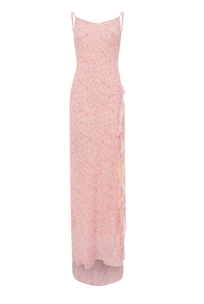 Open Back Floral Dress · Summer Botanical Print · Maison Viure