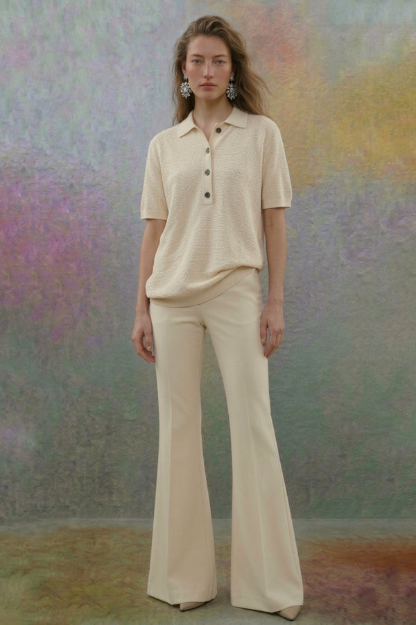 Victoria polo and Boxy trouser