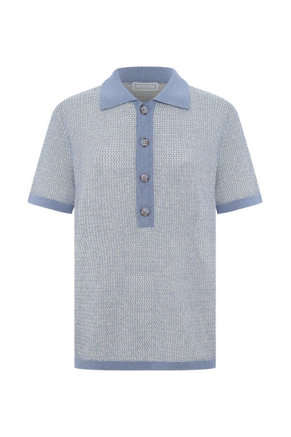 Blue polo